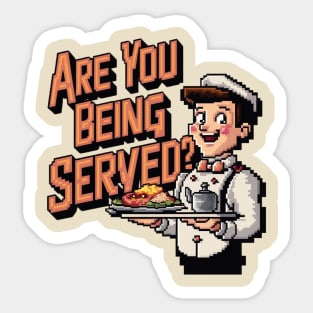 Are You Being Served Sticker